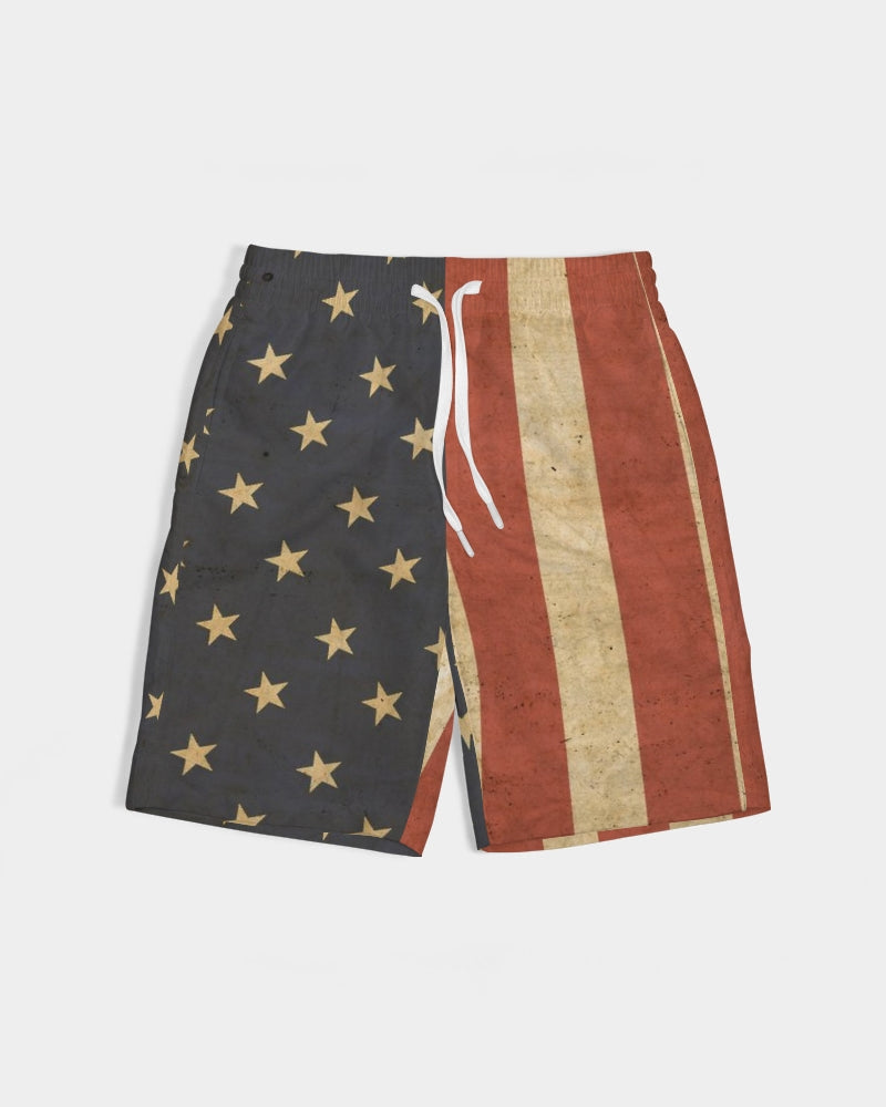 Flag Boy's Swim Trunk